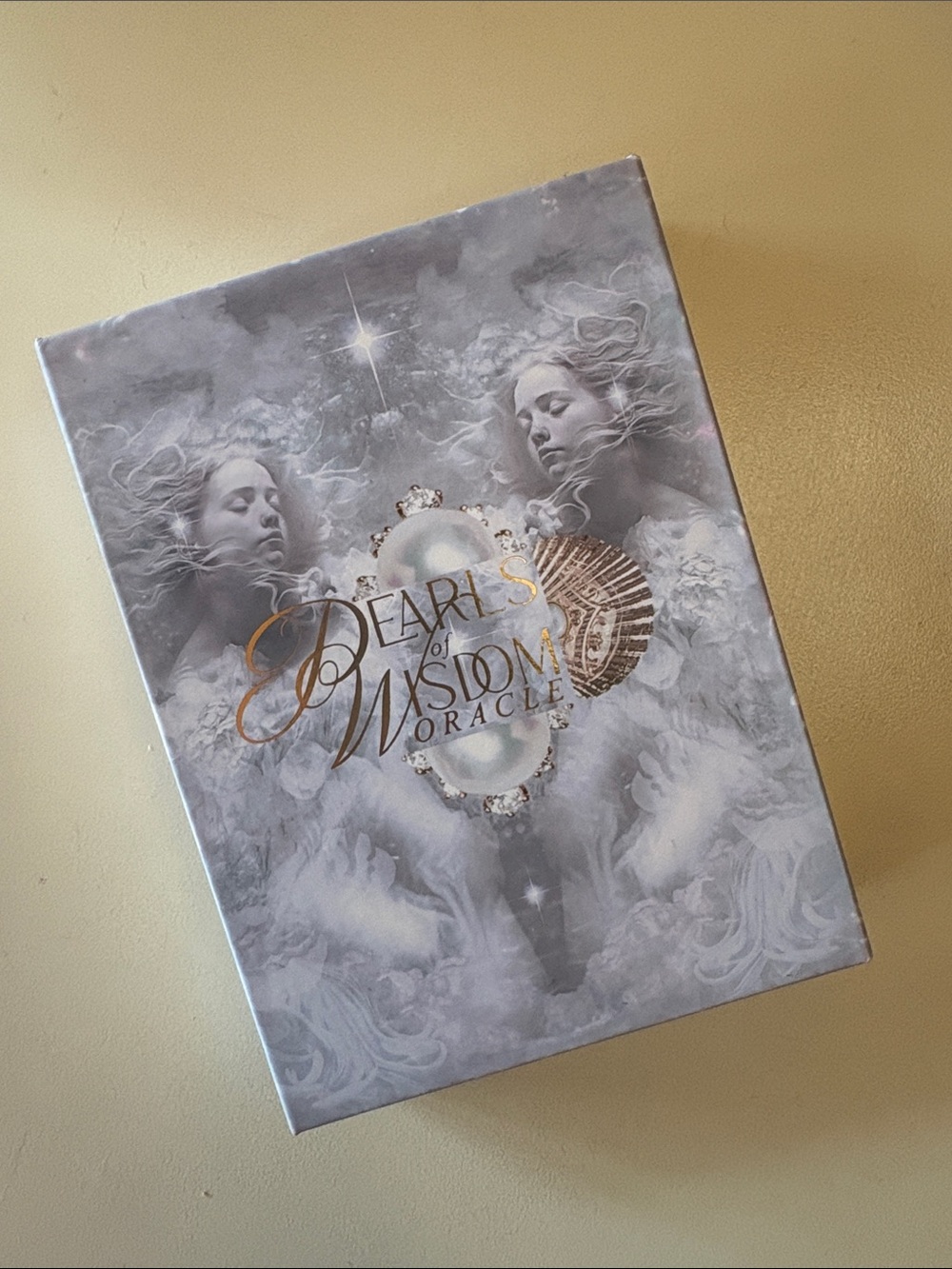 Pearls of Wisdom Oracle Deck by Yana Saint LeVie - Gray and Gold